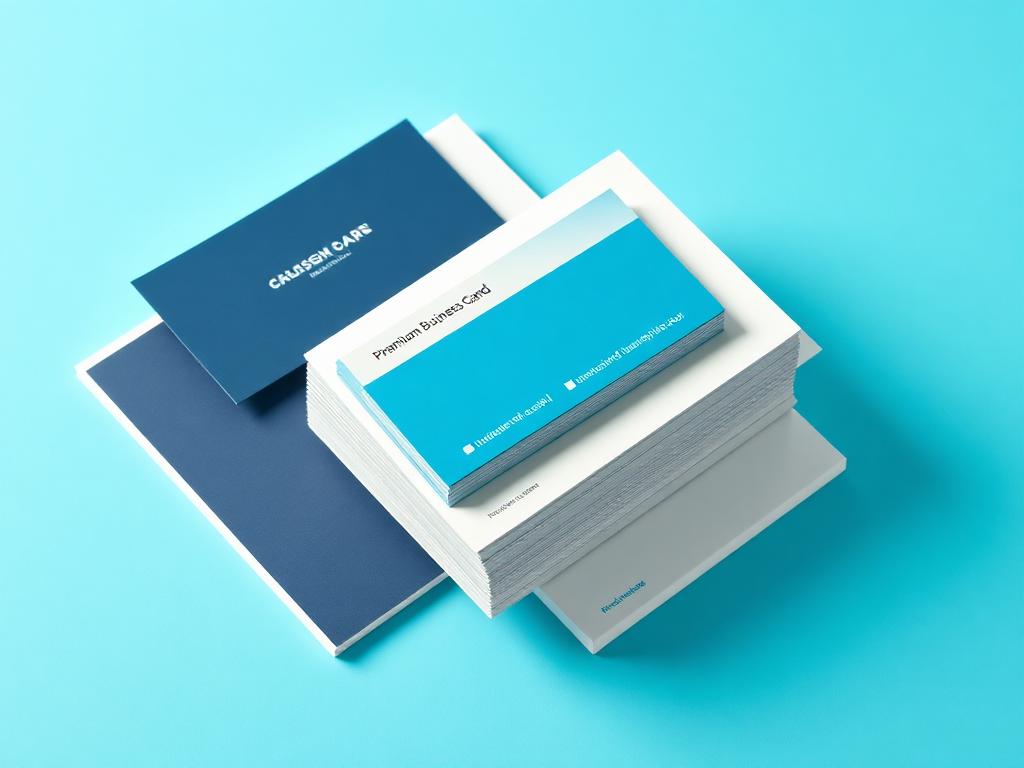 Corporate stationery and branding samples